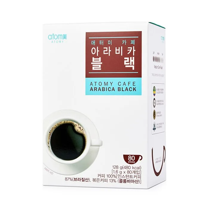 Атоми Кофе Арабика Черный изображение товара