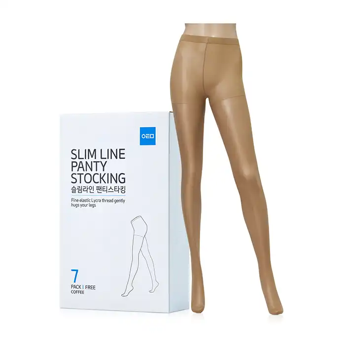 Атоми Слим Лайн Капроновые колготки (кофе)