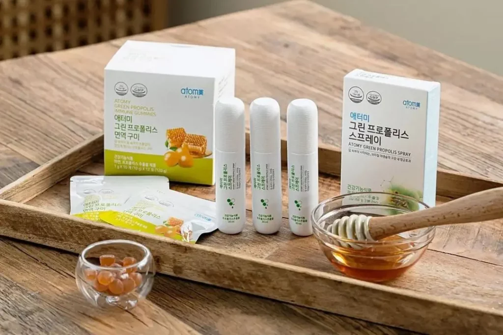 Атоми Зеленый Спрей с Прополисом Атоми Зеленый Спрей с Прополисом