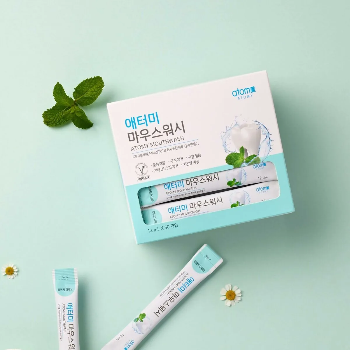 Atomy Ополаскиватель для полости рта (50 стиков)